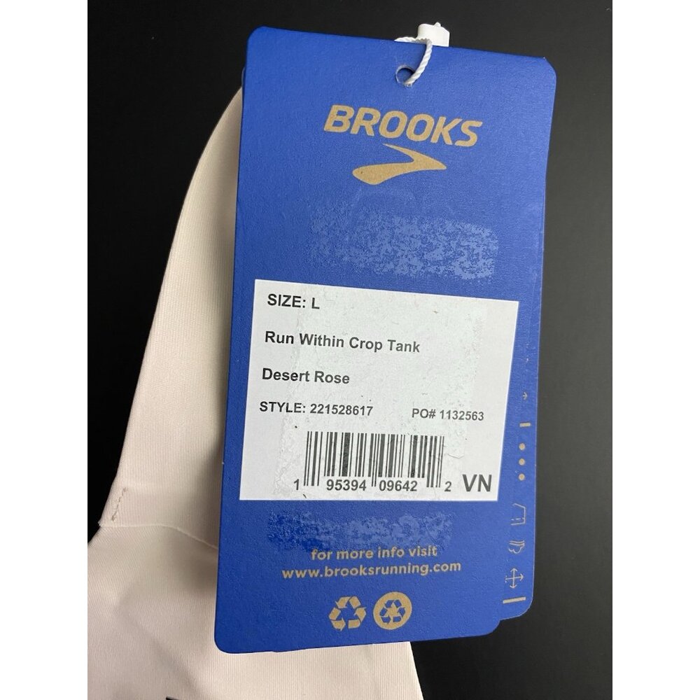 Brooks Women's White High-Support Sports Bra - Picture 3 of 10